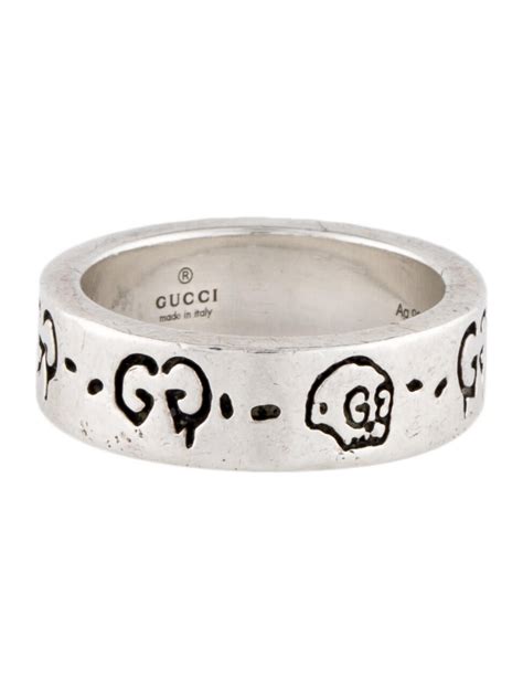 gucci ghost ring size 8|gucci ghost ring price.